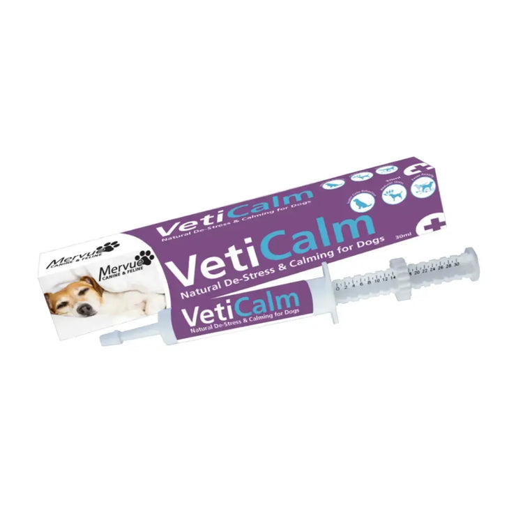 Veticalm Paste For Dogs Natural De-stress/Calming 30ml Mervue