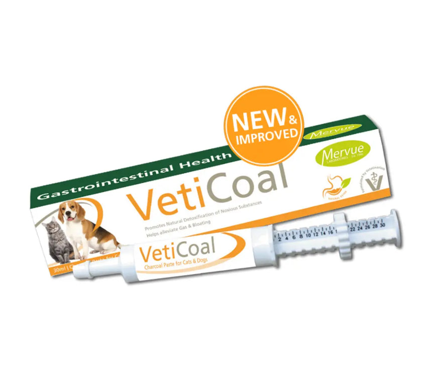 VetiCoal Activated Charcoal Paste for Cats and Dogs 30 ml