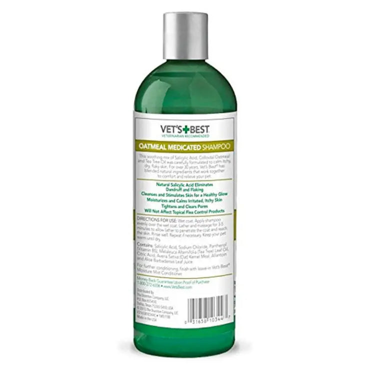 Vet’s Best Oatmeal Medicated Dog Shampoo 16oz VET'S BEST