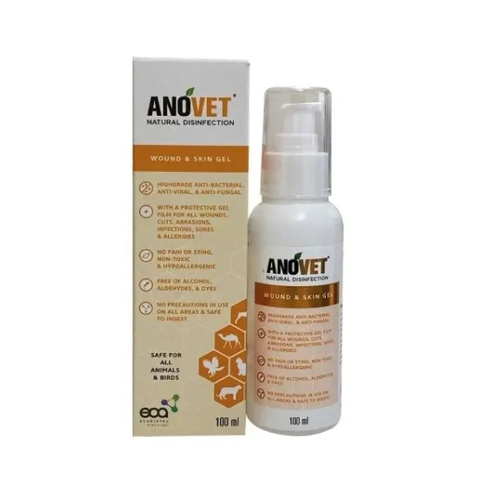 Anovet Natural Disinfection Wound & Skin Gel