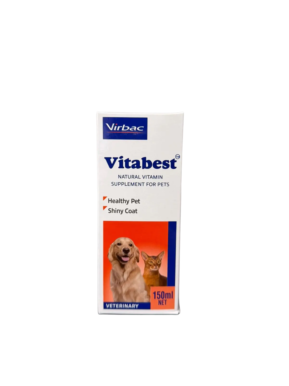Vitabest Natural Vitamin Syrup Supplement for Pets 150ml Virbac