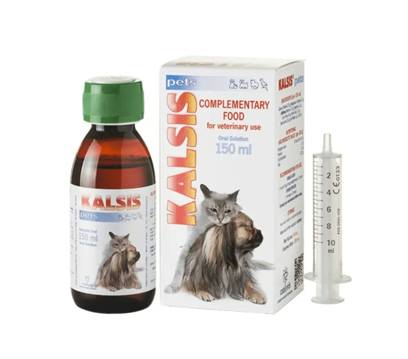 Kalsis Pets Supplement for Dogs and Cats 150ml Intervetclinic
