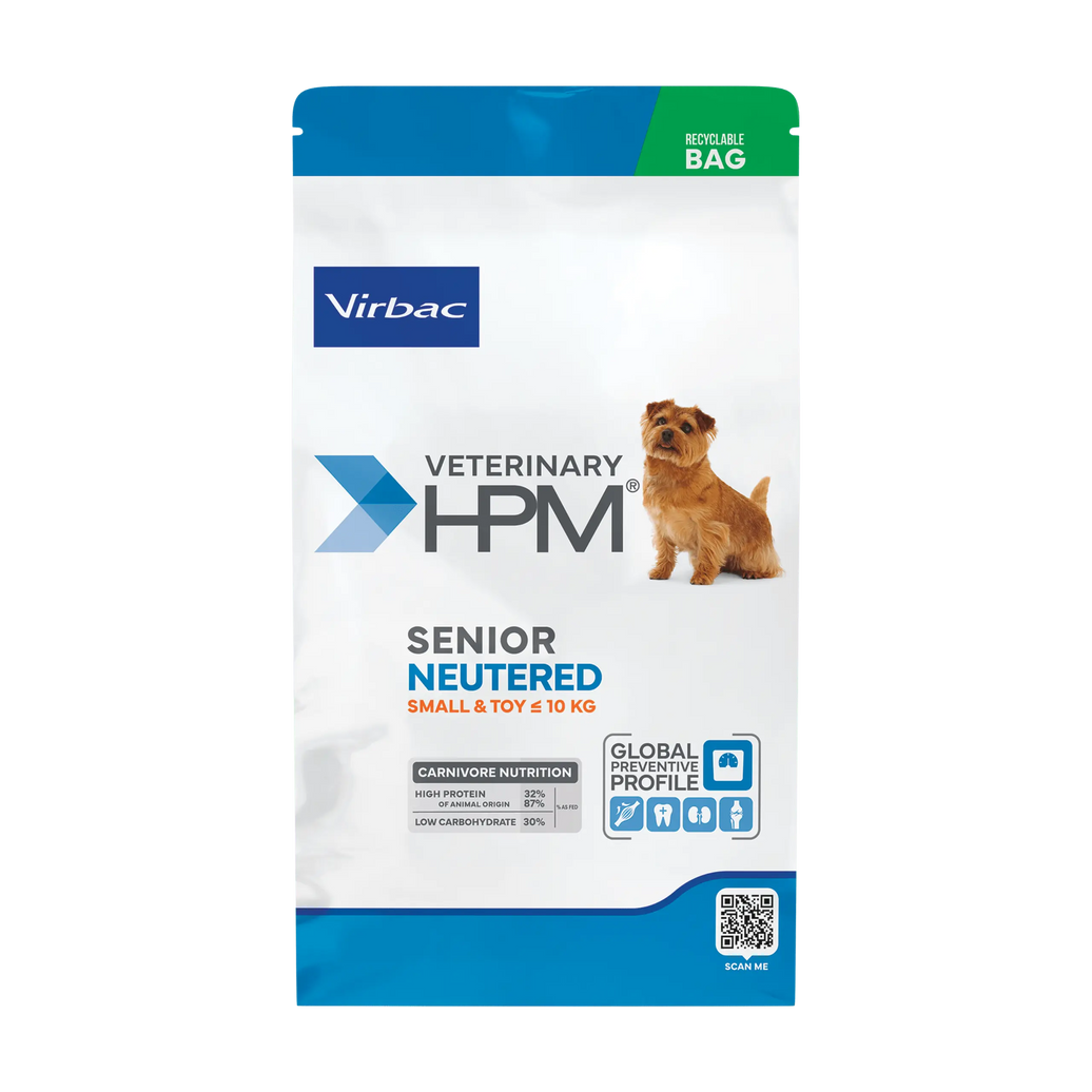 Virbac HPM Senior Neutered Small & Toy for Small and Mini Senior Dogs Virbac