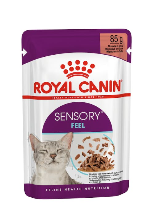 Royal Canin Feline Health Nutrition Sensory Feel Gravy 85g