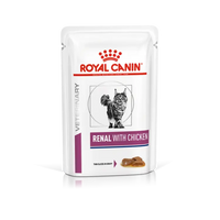 Vet Health Nutrition Feline Renal Chicken (Wet Food - Pouches) 12 x 85 g Royal Canin