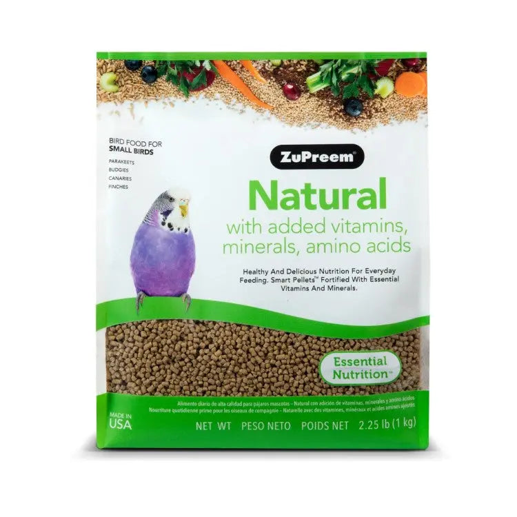 Zu Preem Natural Avian Diet Small Birds 2.25lb (1.13kg) Zu Preem