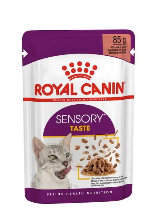 Royal Canin Feline Health Nutrition Sensory Taste Gravy Wet Food 85g