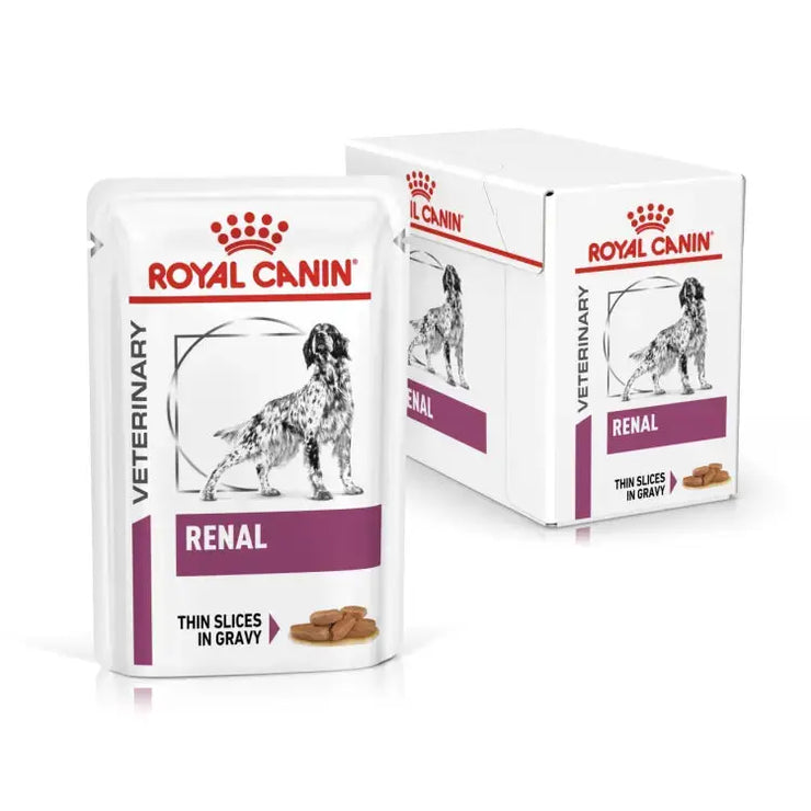 Vet Health Nutrition Canine Renal Wet Food Pouches 100 g Royal Canin