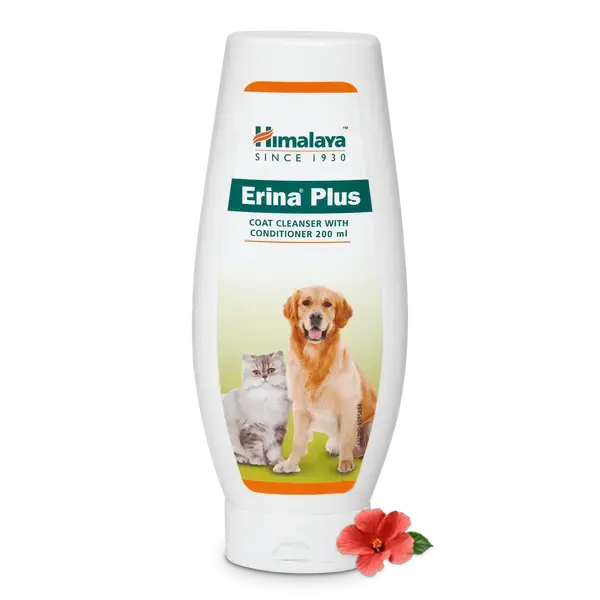 Himalaya Erina Plus Coat Cleanser with Conditioner for Pets 200ml Himalaya