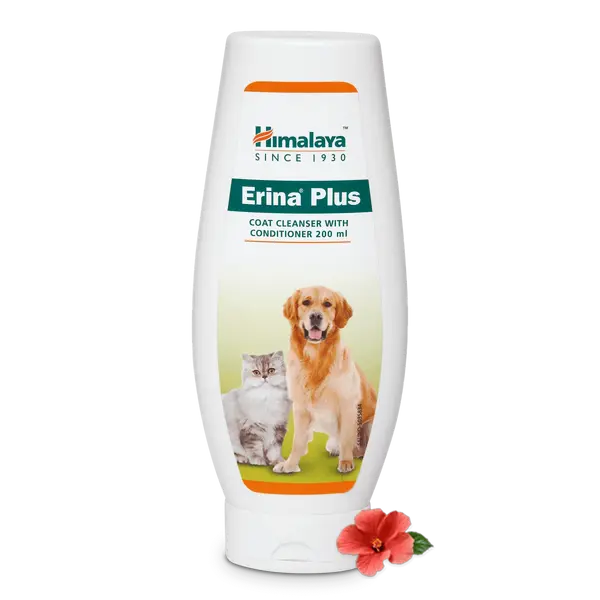 Himalaya Erina Plus Coat Cleanser with Conditioner for Pets 200ml