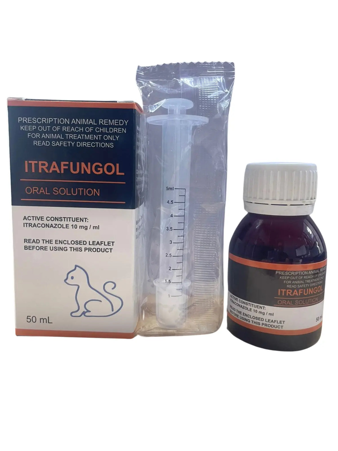 Itrafungol for Cats 50ml (Itraconazole 10mg/ml) Vet Lab