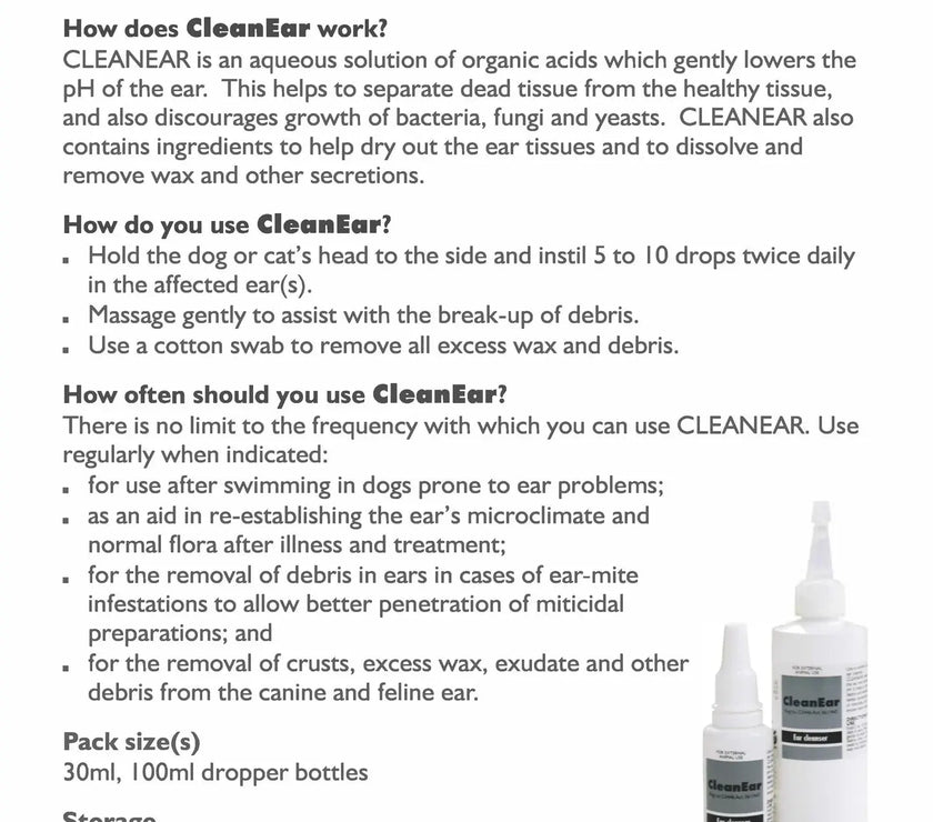 CleanEar Solution 30ml Kyron Labs