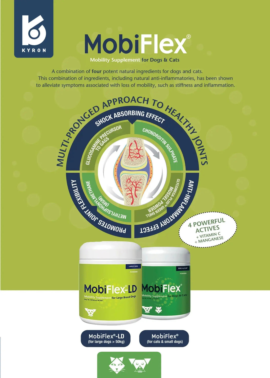 MobiFlex® Mobility Supplement 250g Kyron Labs