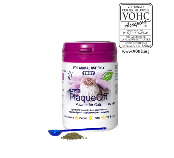 Plaqueoff Powder For Cat 40G Troy Laboratory