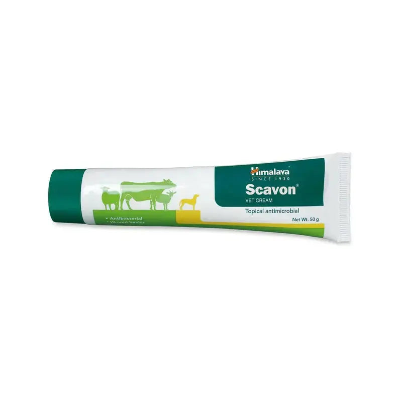 Himalaya Scavon Vet Cream Wound Healer Cream for Dogs & Cats 50G Himalaya