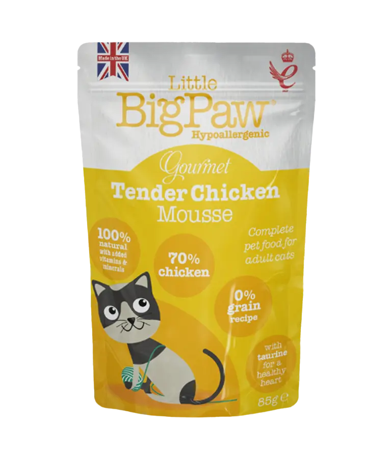 Little BigPaw Gourmet Tender Mousse Wet Cat Food 85g Little Big Paw