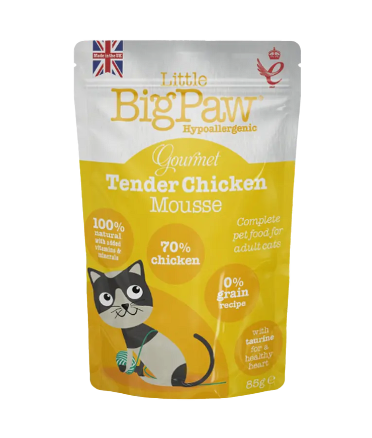Little BigPaw Gourmet Tender Mousse Wet Cat Food 85g Little Big Paw