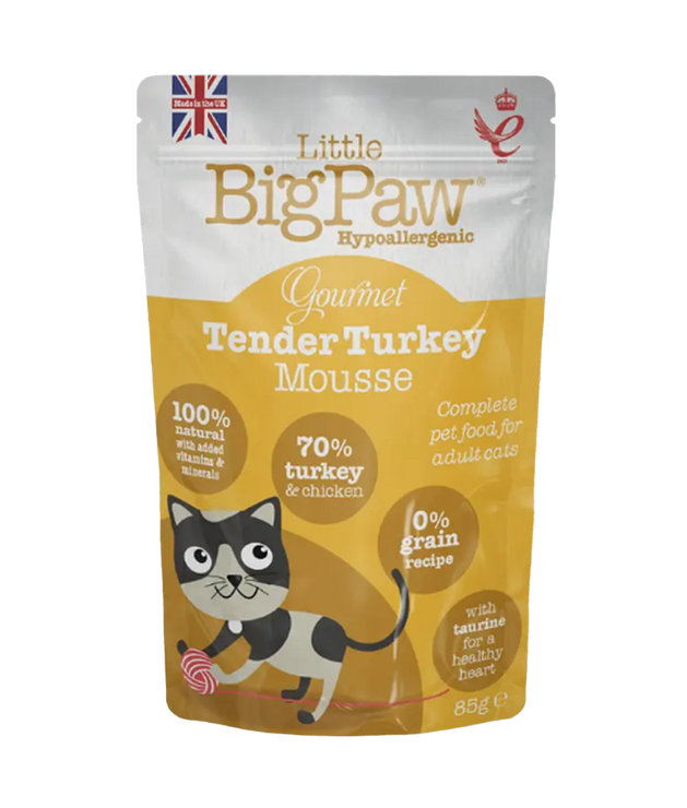 Little BigPaw Gourmet Tender Mousse Wet Cat Food 85g Little Big Paw