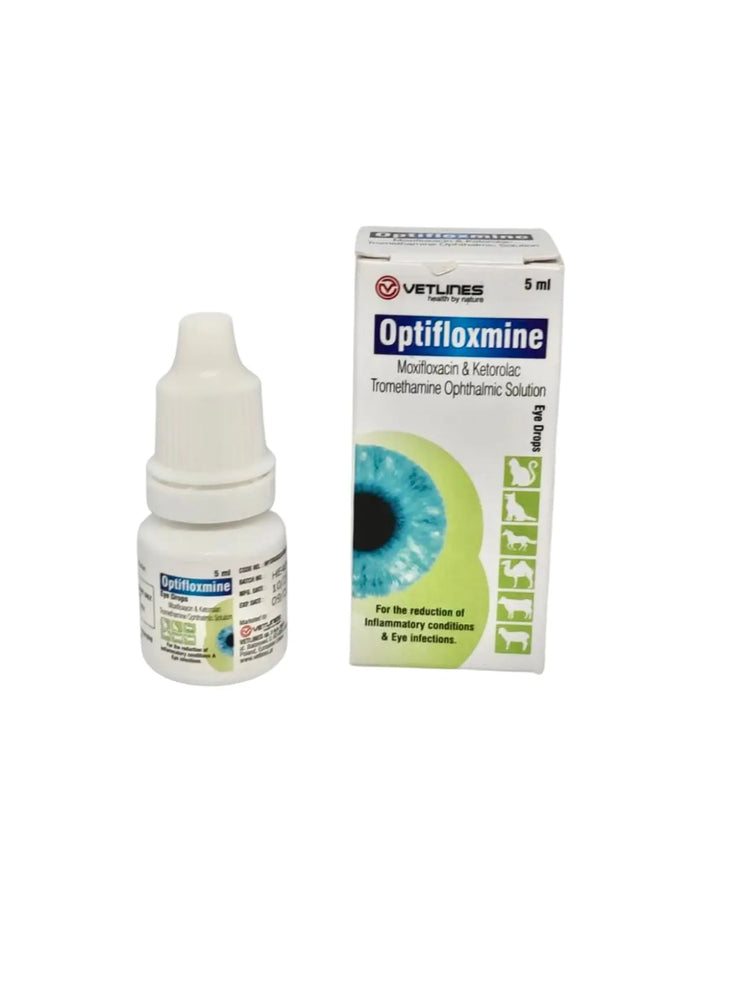 Optifloxamine NSAID Eye Drop 5ml Vet Lines