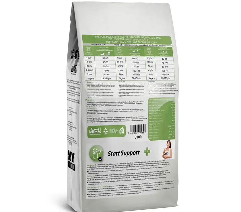 MyFood Kitten Dry Food with Chicken for Start Support 1.5kg My Food