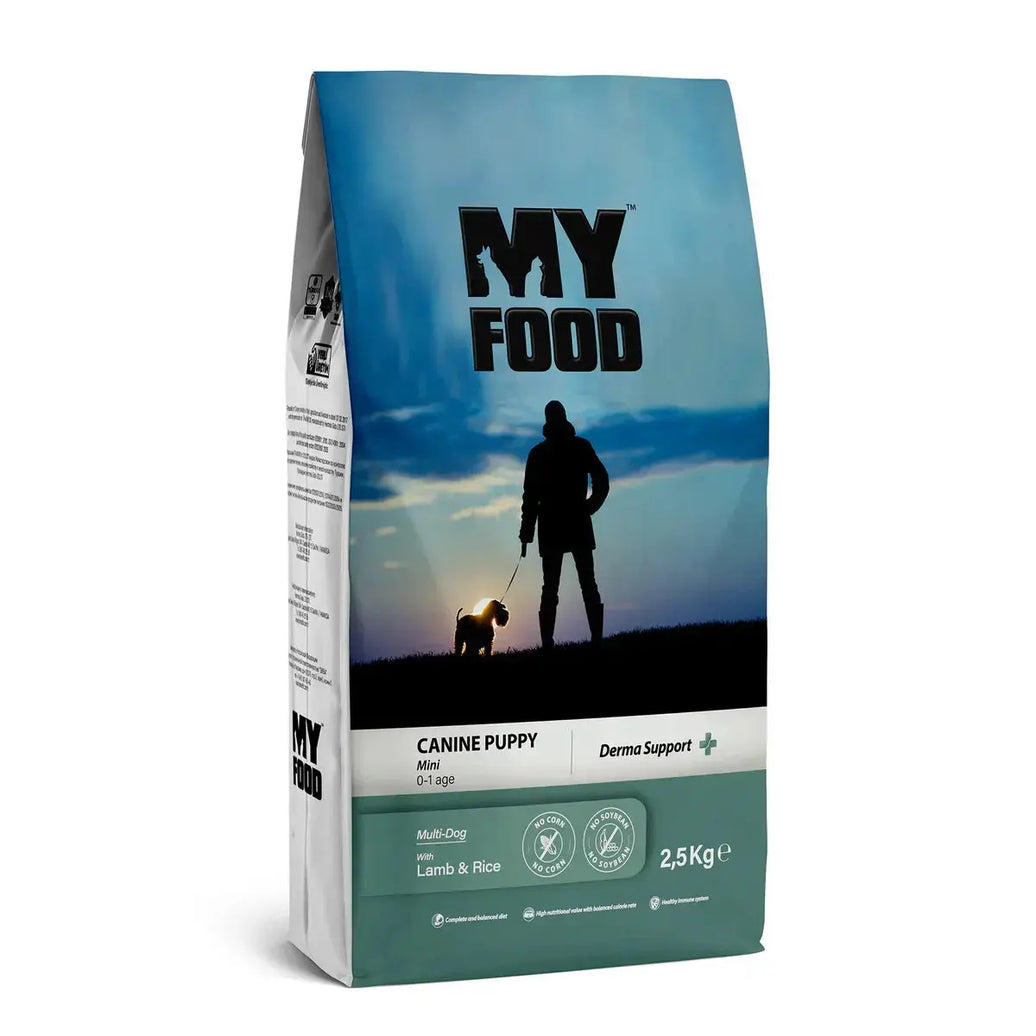 My Food Mini Breed Puppy Dry Dog Food With Lamb & Rice 2.5Kg My Food