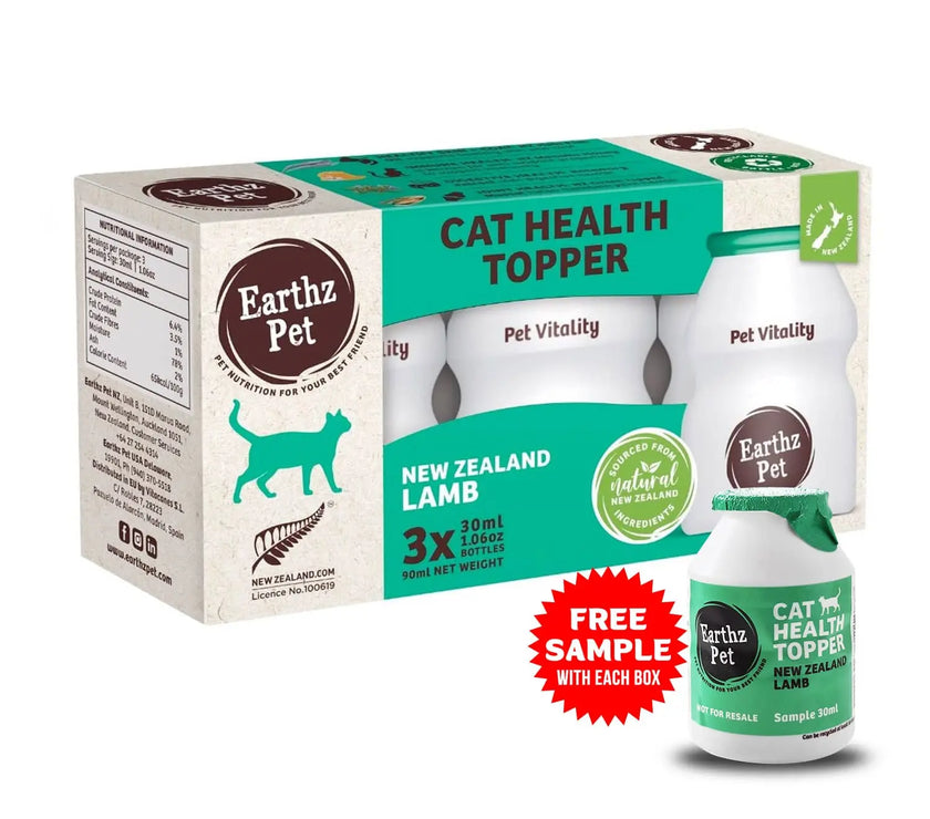 Earthz Pet New Zealand Health Topper for Cats Earthz Pet