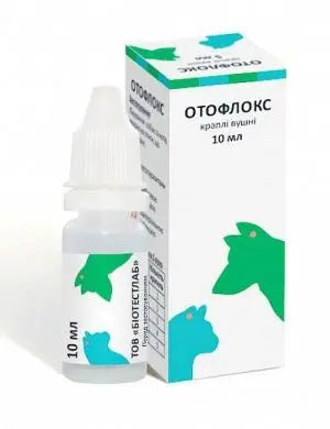 Otoflor Eardrop 10ml Vet Lines