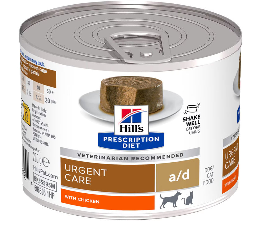 Hill’s Prescription Diet a/d Canine & Feline with Chicken 200g Hills