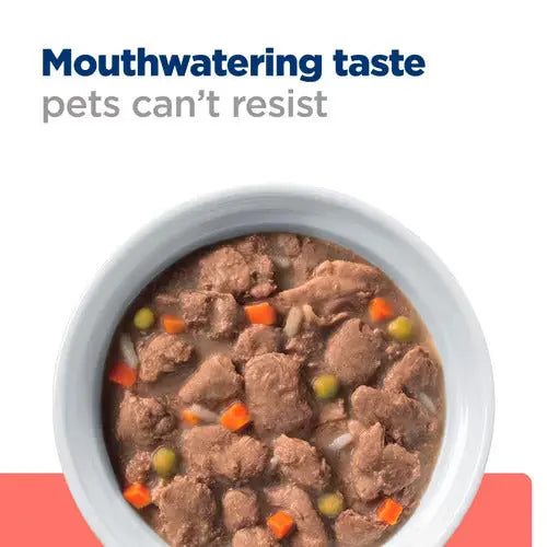 Hill’s Prescription Diet On-Care Stew for Dogs with Chicken &amp; added Vegetables 354g Hills
