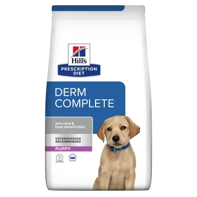 Hill's Prescription Diet Derm Complete Dog Food Egg and Rice Hills