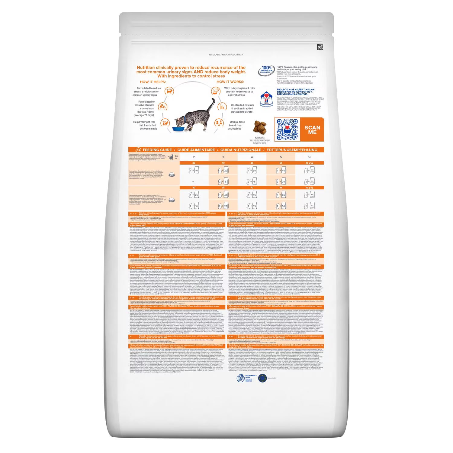 Hill's Prescription Diet c/d Multicare Stress + Metabolic Cat Food with Chicken Hills