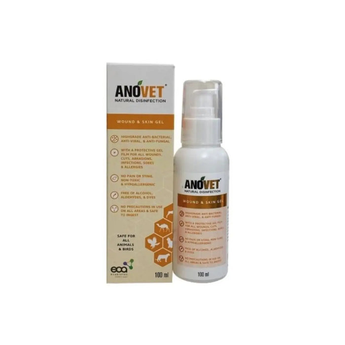 Anovet Natural Disinfection Wound & Skin Gel Anovet