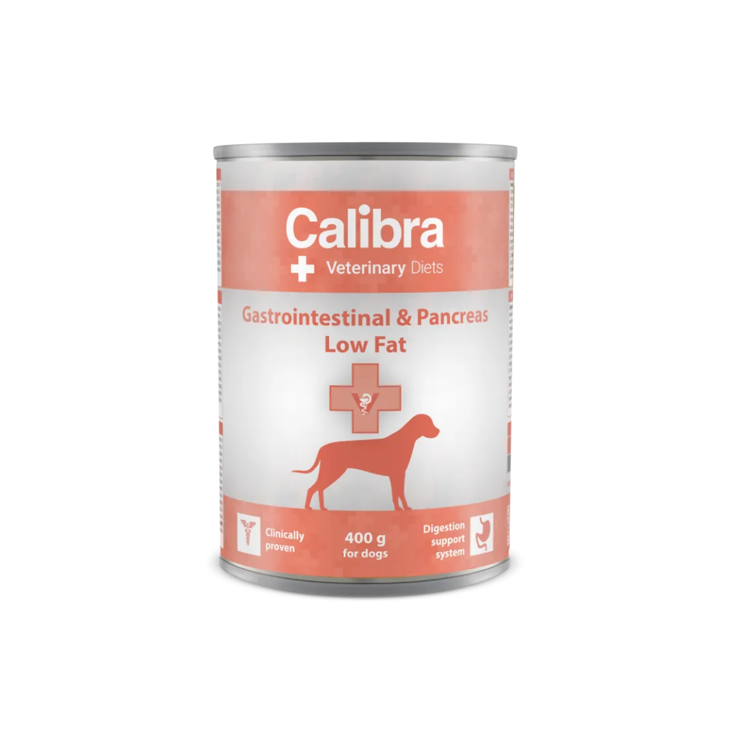 Calibra VD Dog can Gastrointestinal Low Fat 400g