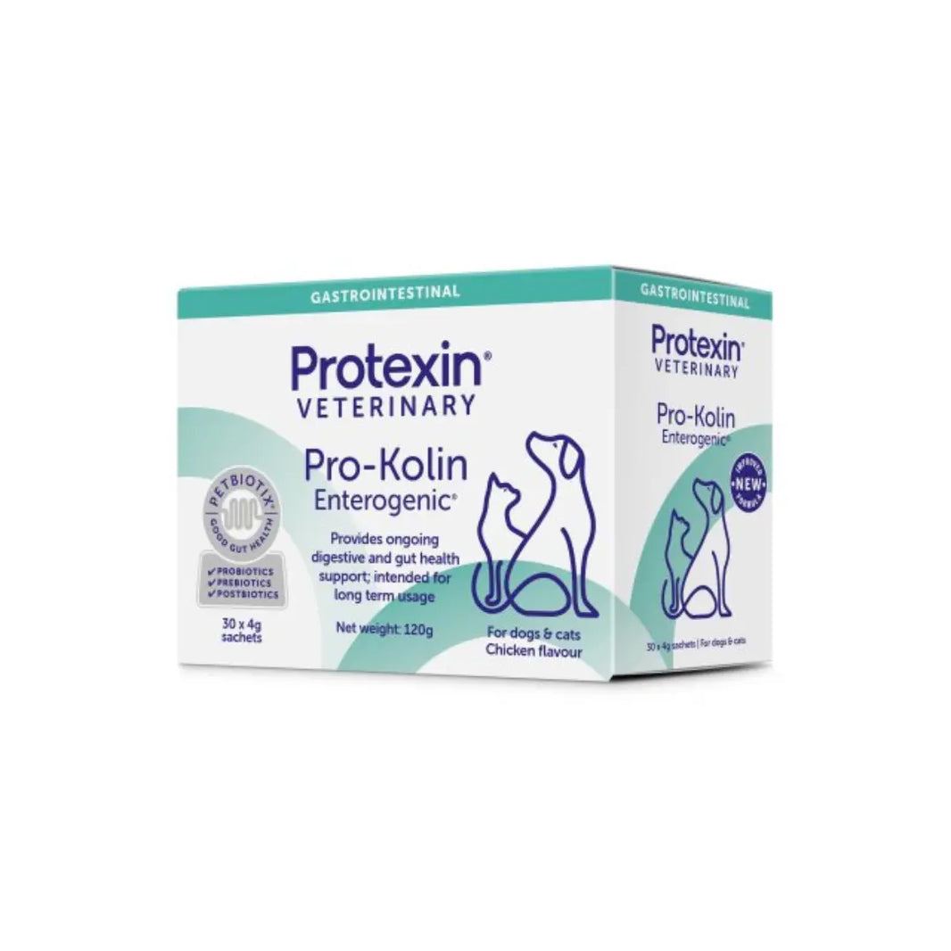 Pro-Kolin Enterogenic for Dogs & Cats 30x4g Sachets Protexin