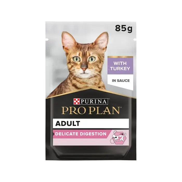 Purina Pro Plan Delicare Digestion Turkey Wet Cat Food 85g Purina Pro Plan