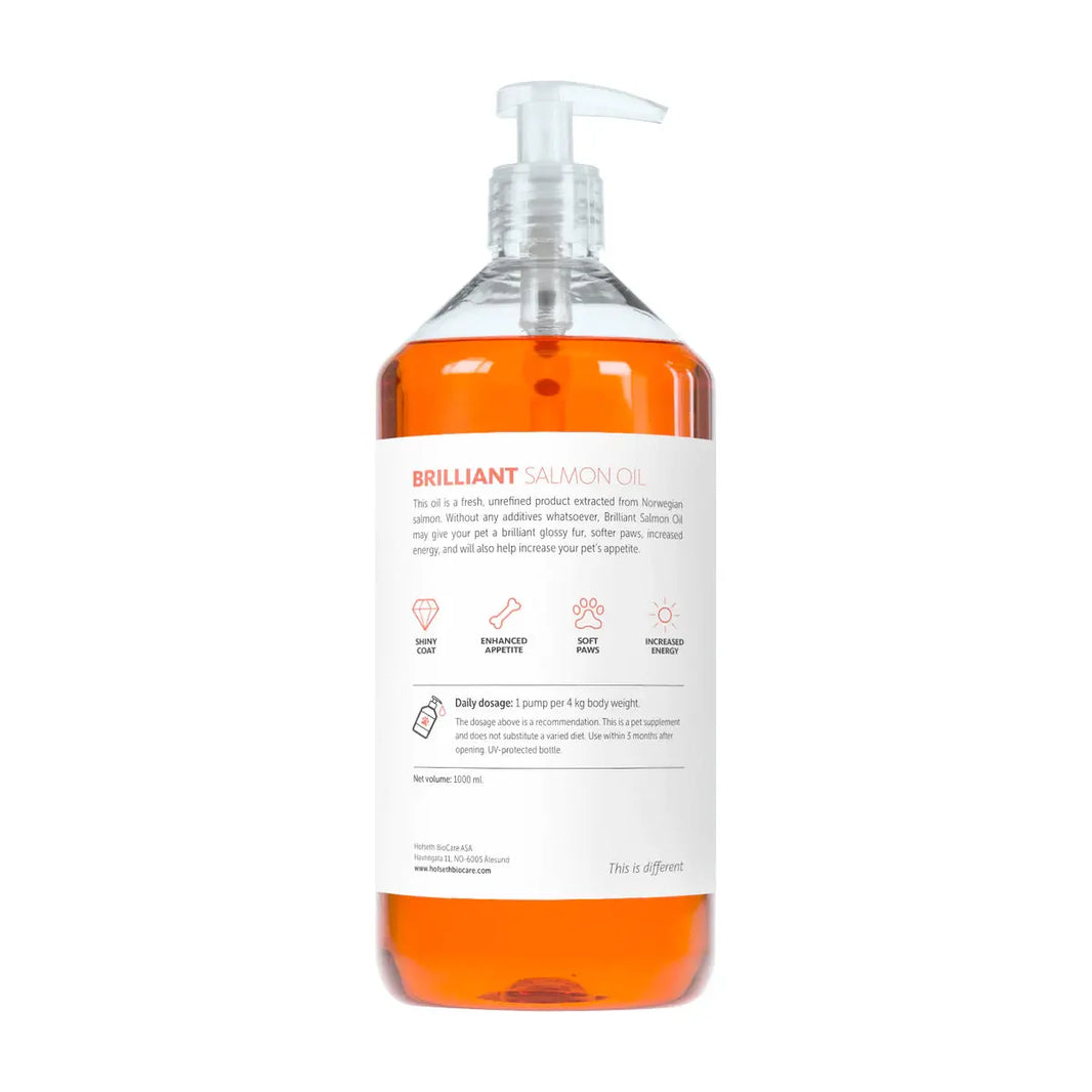 Brilliant Salmon Oil for Dogs and Cats Brilliant
