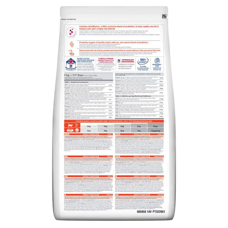 Hill's Science Plan Perfect Digestion Adult 1+ Cat Food with Chicken & Brown Rice Hills