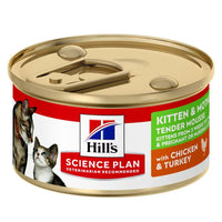 Hill’s Science Plan Kitten & Mother Mousse with Chicken & Turkey 85g Hills