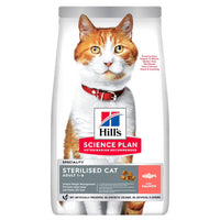 Hill's Science Plan Sterilised Adult Cat Salmon Food Hills