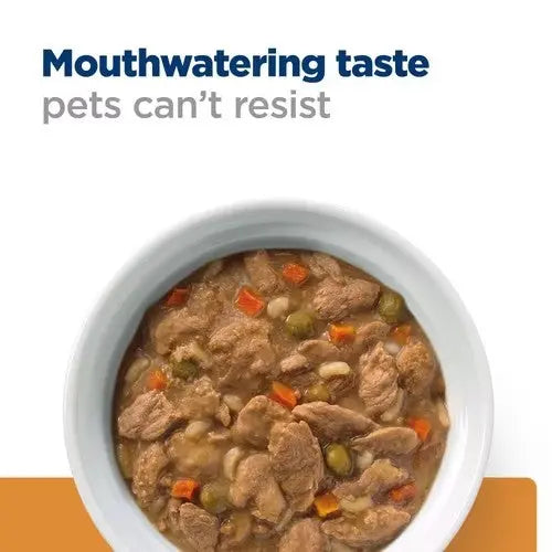 Hill’s Prescription Diet k/d Canine Stew with Chicken & added Vegetables Dog Food 354g Hills