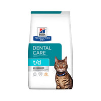 Hill’s Prescription Diet t/d Dental Care Feline Hills