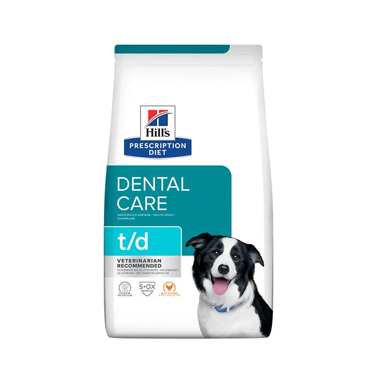 Hill’s Prescription Diet t/d Dental Care Canine with Chicken 4kg Hills