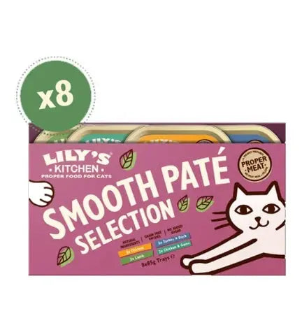Lily's Kitchen Paté Selection Multipack Wet Cat Food 8X85G Lily's Kitchen