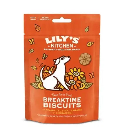 Lily's Kitchen Breaktime Biscuits Dog Treats 80G Lily's Kitchen