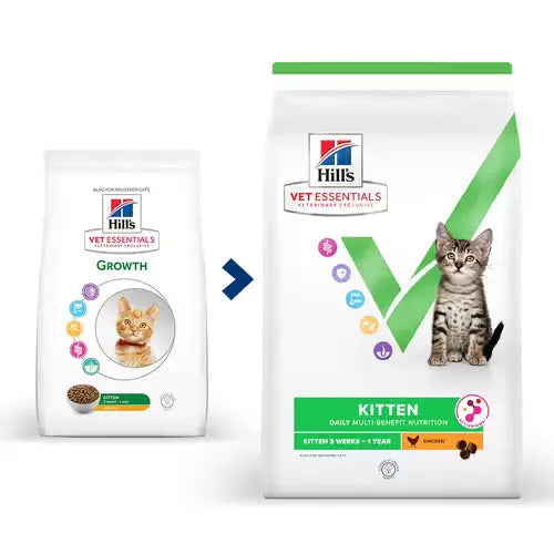 Hill's Vet Essentials Growth Kitten Food Hills