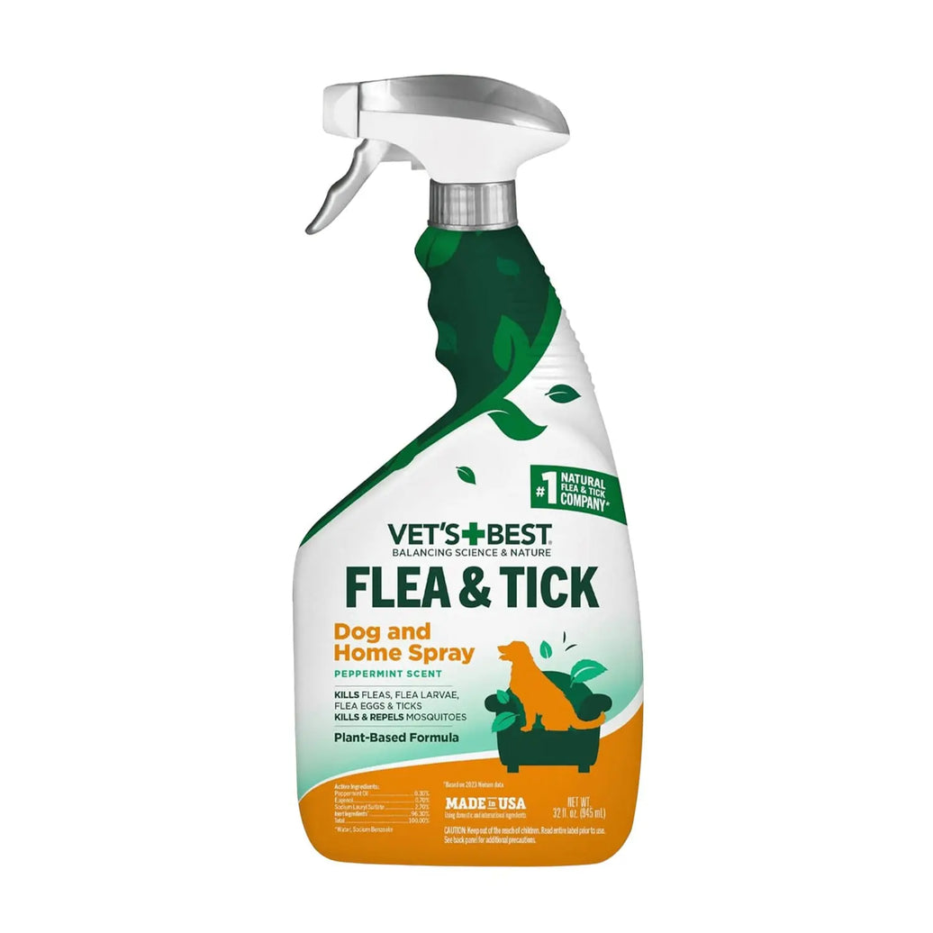 Vet’s Best Flea and Tick Dog and Home Treatment Spray 32 oz VET'S BEST