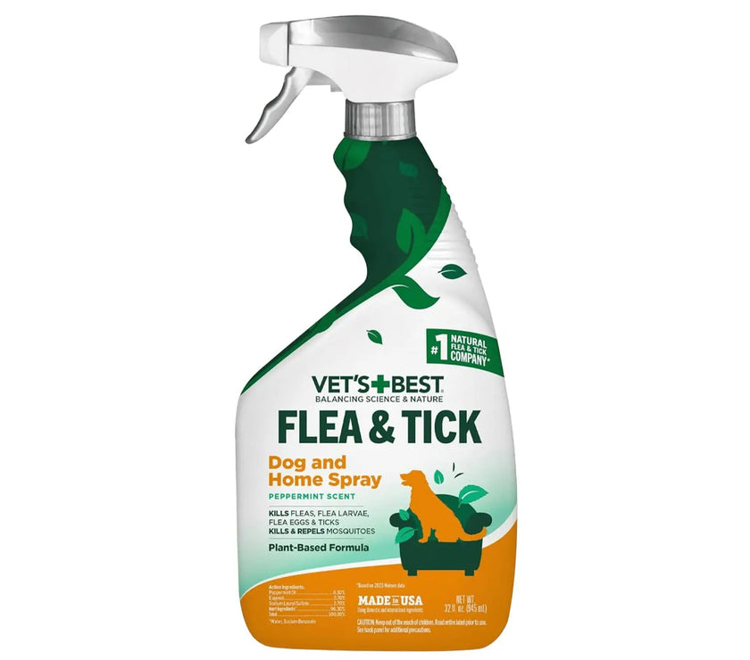 Vet’s Best Flea and Tick Dog and Home Treatment Spray 32 oz VET'S BEST
