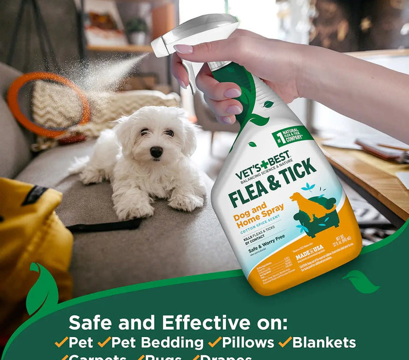Vet’s Best Flea and Tick Dog and Home Treatment Spray 32 oz VET'S BEST