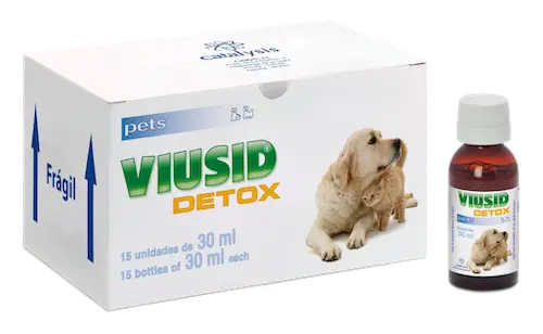 Viusid Detox for Dogs & Cats 30ml Vivaldis