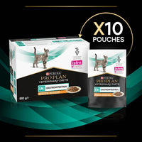 PURINA® PRO PLAN® VETERINARY DIETS FELINE EN GASTROINTESTINAL CHICKEN WET CAT FOOD 10x85g Purina Veterinary Diet